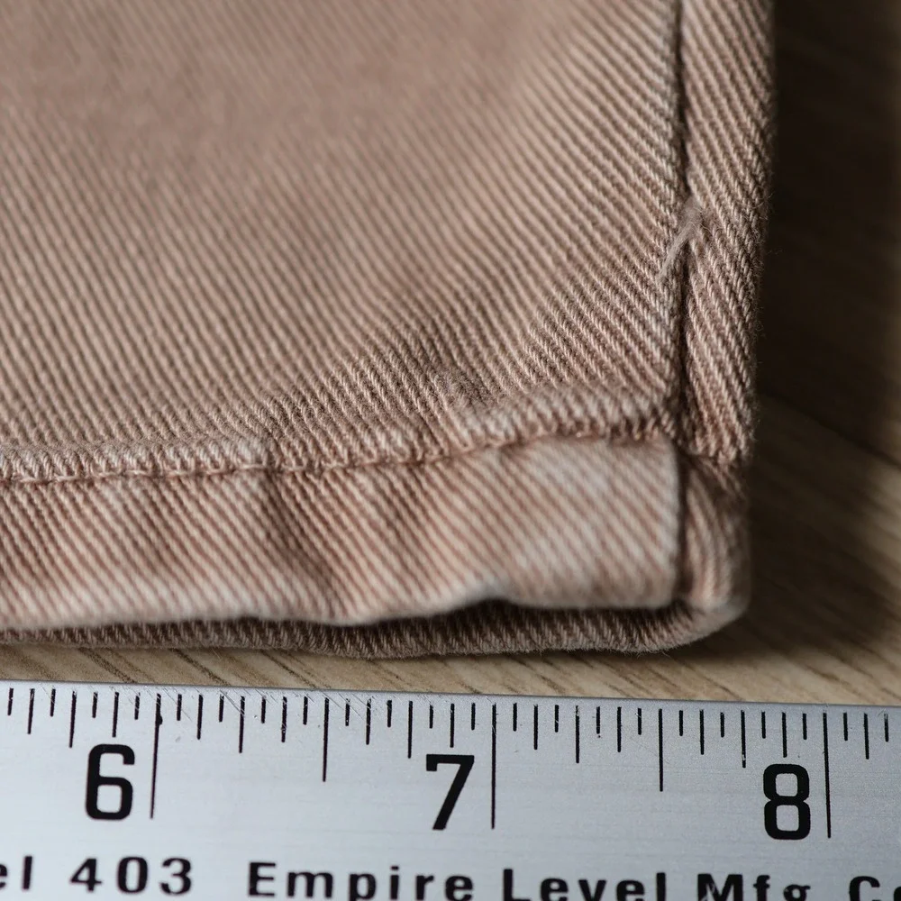 Mott & Bow Jeans Mens 35x33 Brown Slim Mercer Cotton Stretch Denim Preppy